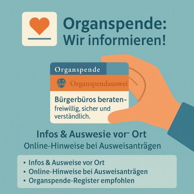 Ludwigsburg stärkt Aufklärung zur Organspende mit neuer Schulung